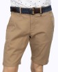 Men's Bermuda Chinos Cotton with belt, 2756-1