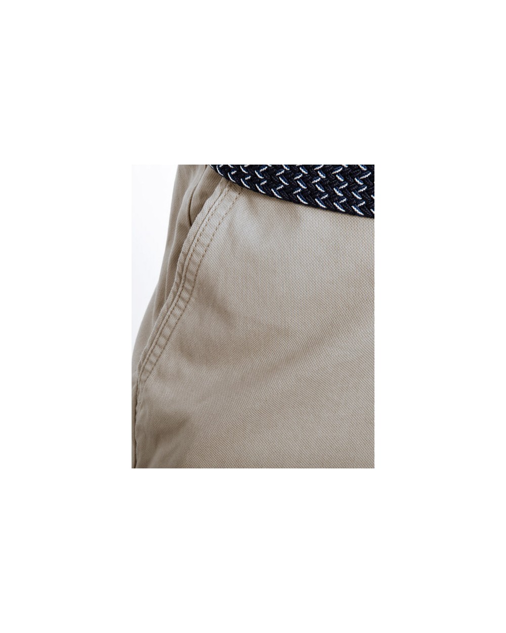 Men's Cotton Chinos Pant with Belt, 2754-3