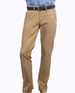 Men's Cotton Chinos Pant with Belt, 2754-1