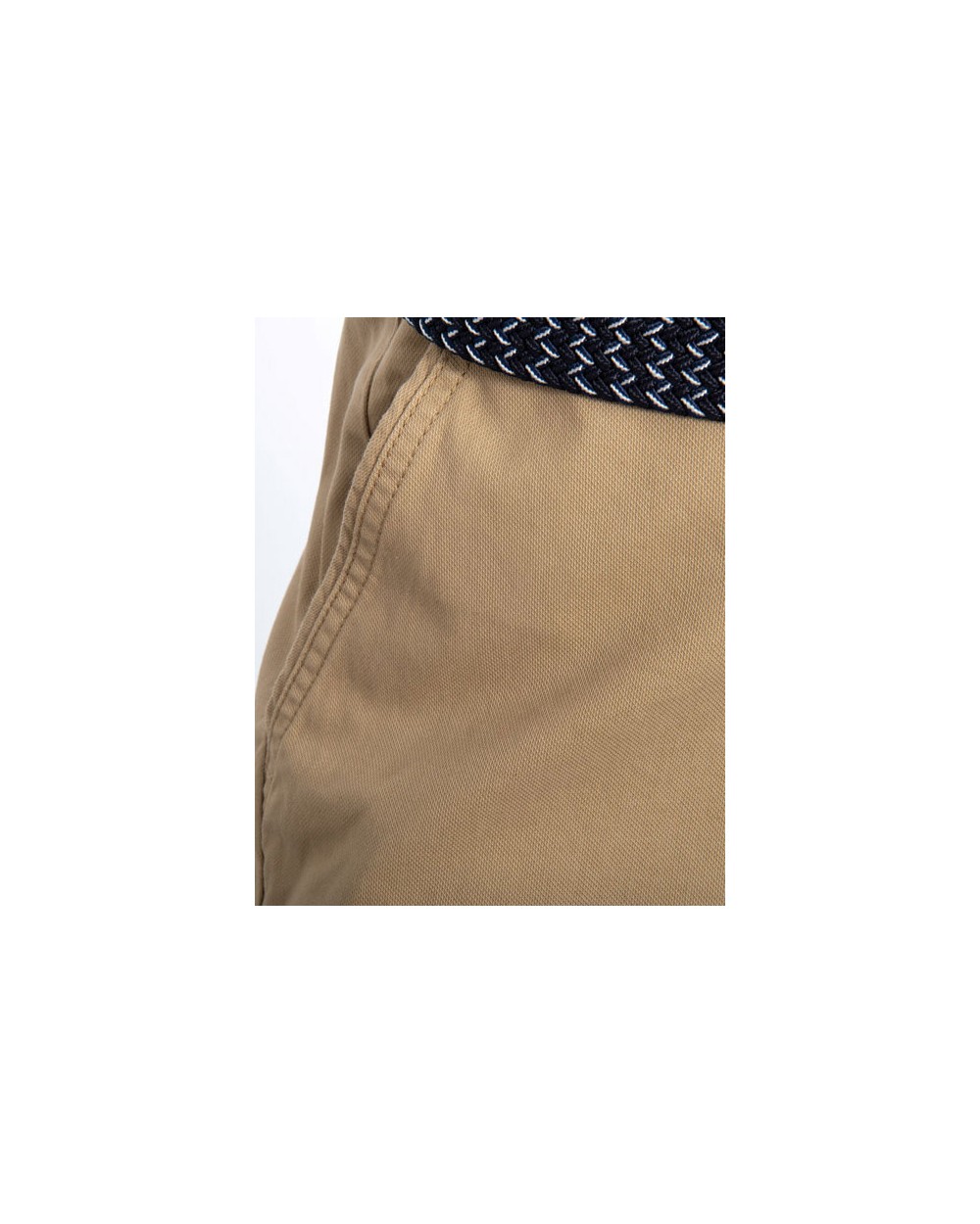 Men's Cotton Chinos Pant with Belt, 2754-1