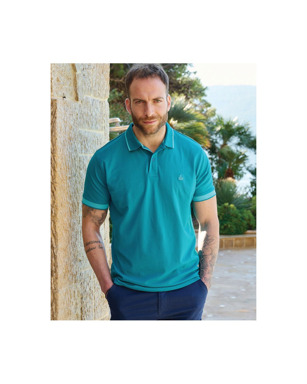 Visconti black deals polo shirt