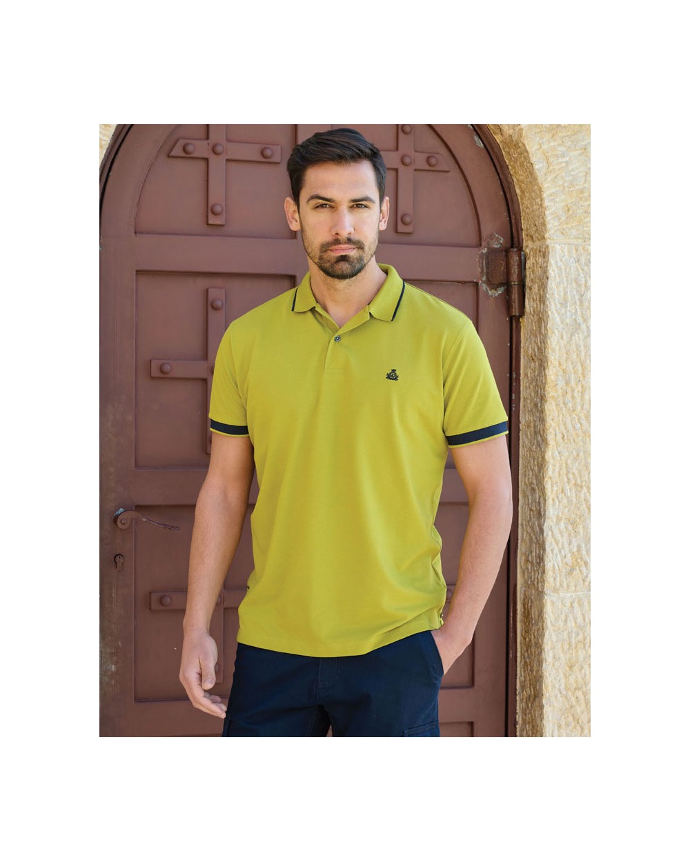 Polo T-shirt Visconti Black 2748-12