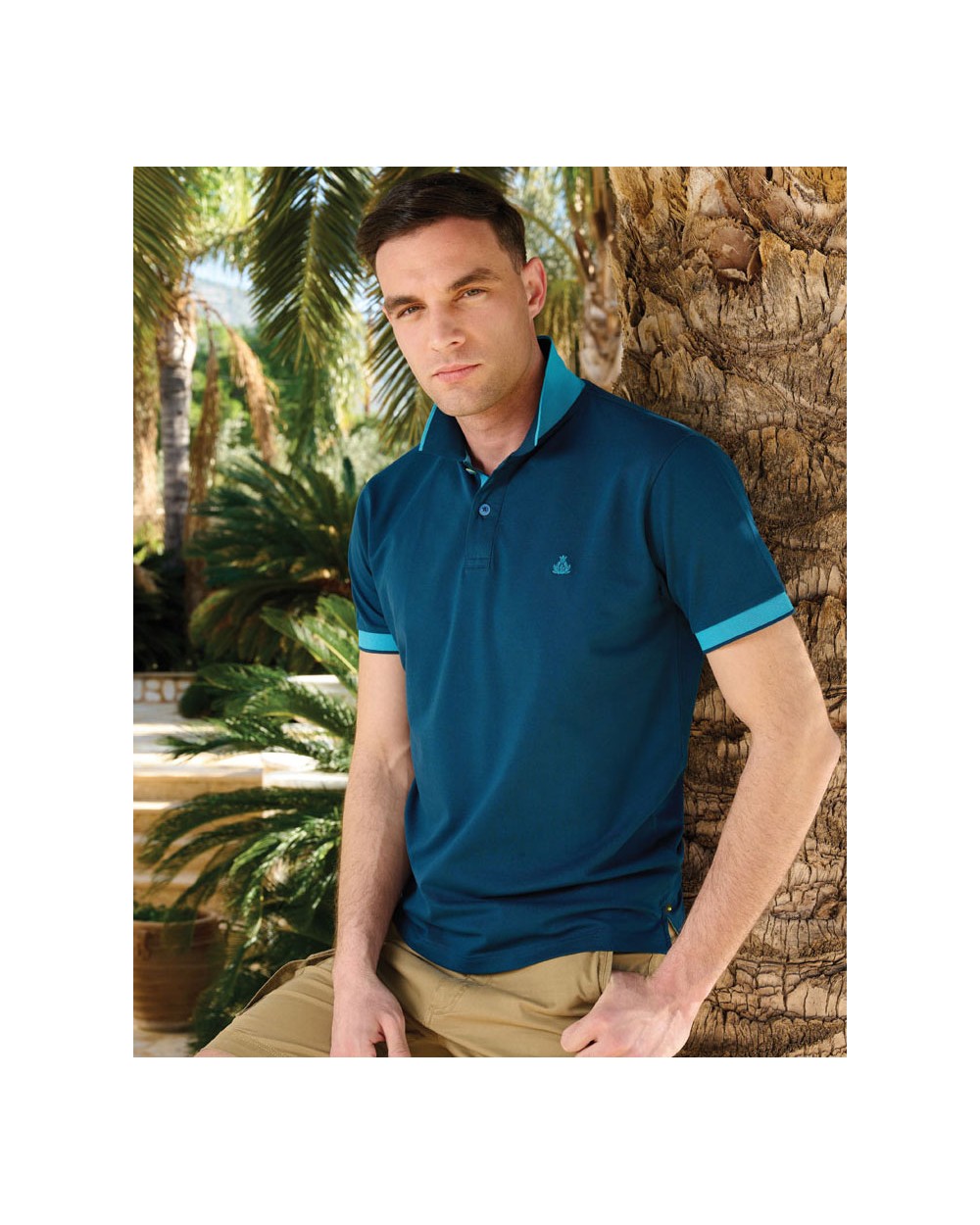 Polo T-shirt Visconti Black 2748-4
