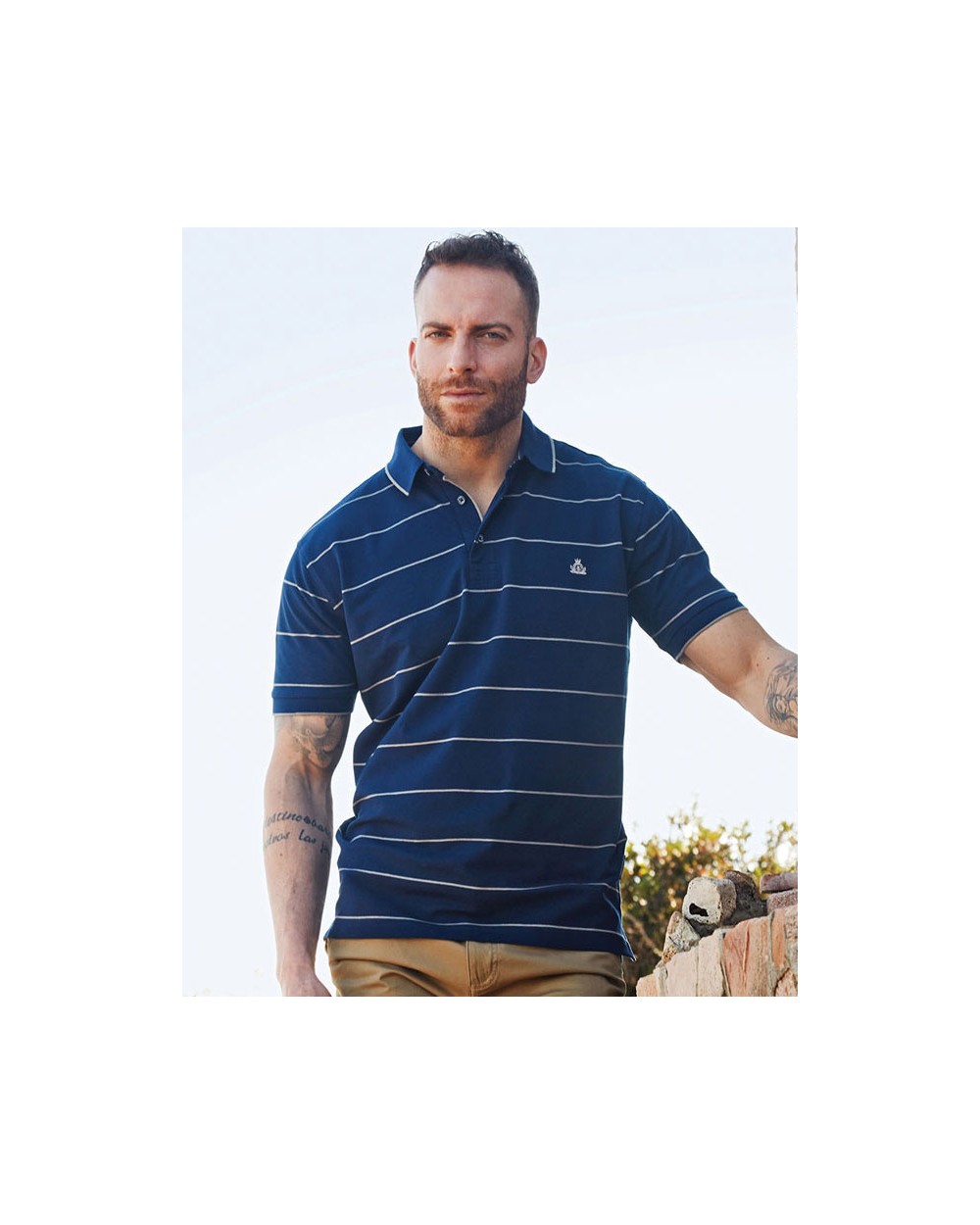 Polo T-shirt Visconti Black 2730-1