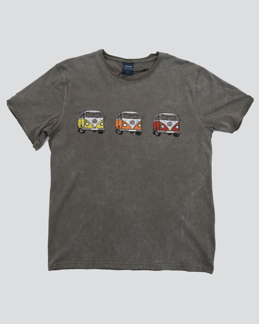 Πετροπλυμένο T-shirt - 3 λεωφορεία