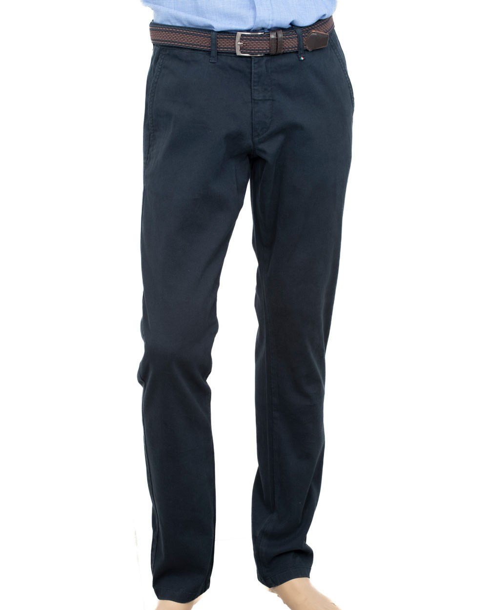 Men's Cotton Chinos Pant with Belt, 2767