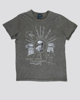 Πετροπλυμένο T-shirt - Ελληνική επιστήμη