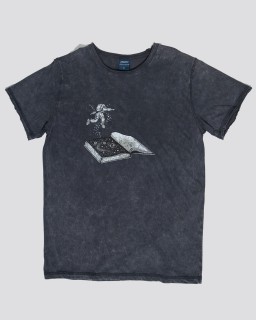 Πετροπλυμένο T-shirt - Βιβλίο αστροναύτης