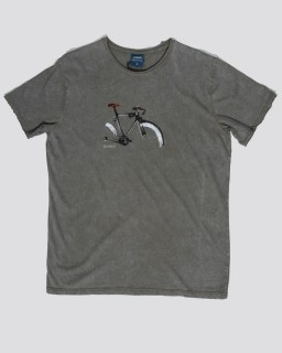 Πετροπλυμένο T-shirt - Ποδήλατο