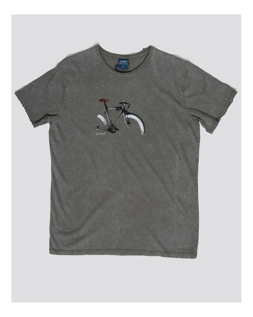 Πετροπλυμένο T-shirt - Ποδήλατο