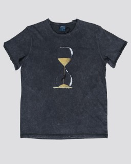 Stonewashed T-shirt - Κλεψύδρα